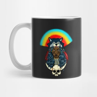 Beautiful Native African Woman Afro Black Pride Mug